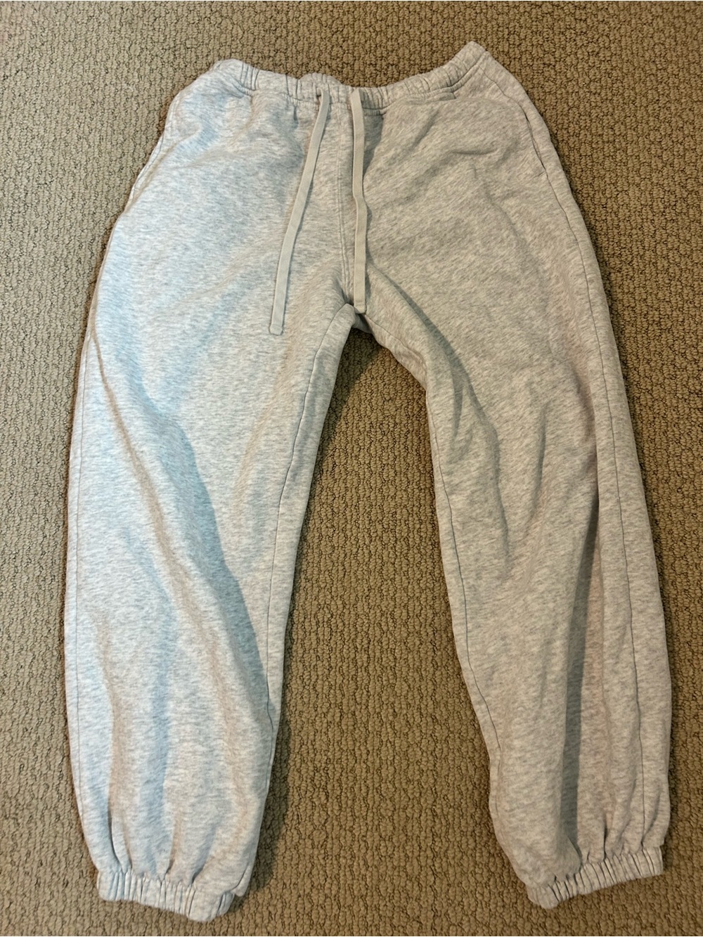 Women’s Hollister grey cuffed sweatpants